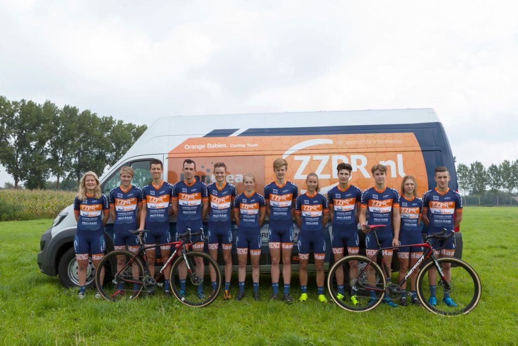 zzpr hanclean orange babies cycling team