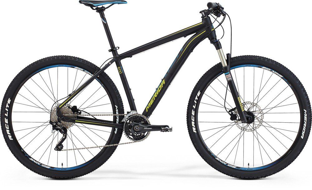 Big Nine 600 mat zwart 2015 Merida Benelux